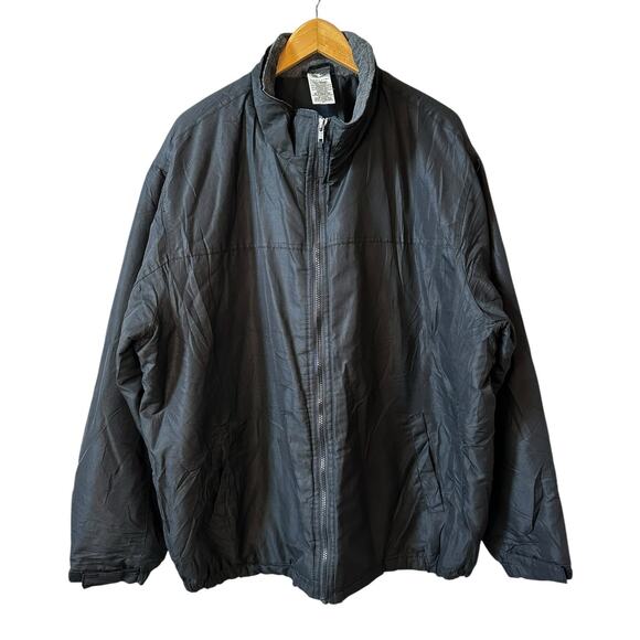 Athletic Works Other - Athletic Works Men’s Full Zip Jacket Black Size 2XL Windbreaker Cold Weather